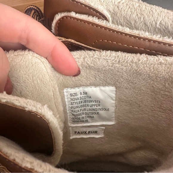 JBU duck boots, navy blue size W9.5 - Picture 5 of 5